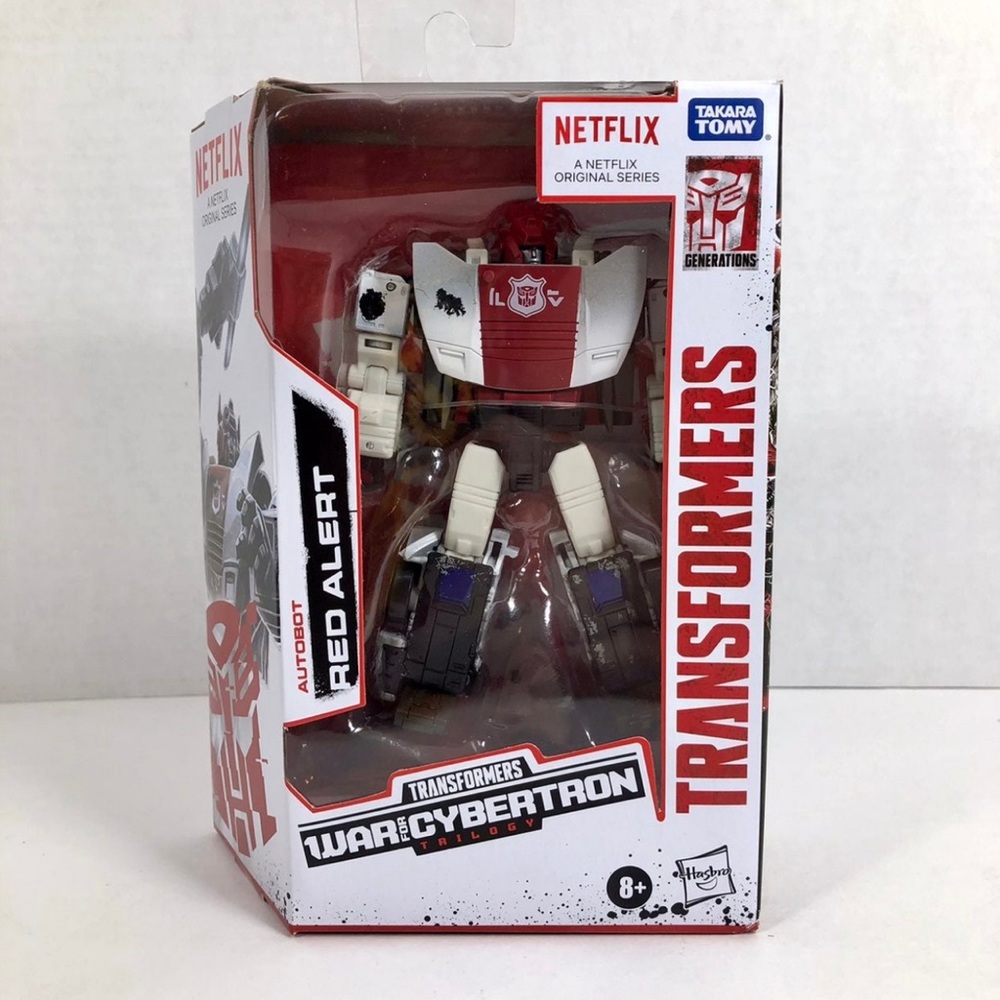 Transformers Hasbro Netflix WFC Autobot Red Alert!